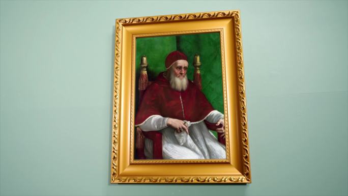 教皇尤利乌斯二世 拉斐尔 世界名画