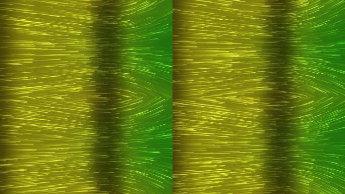 黄色粒子光线绿色光束背景素材