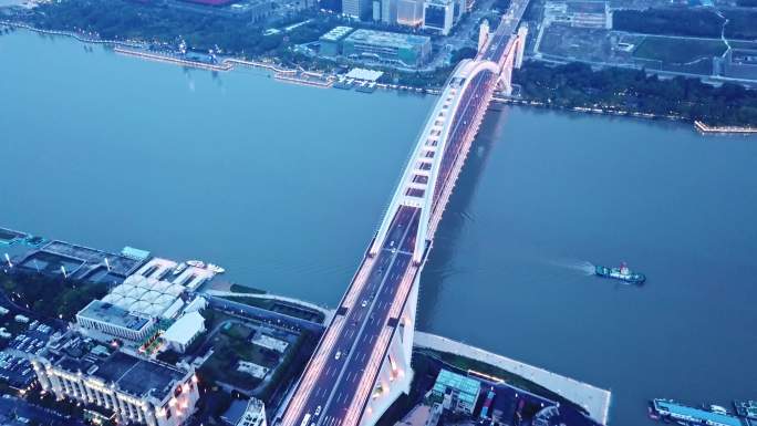 卢浦大桥 上海 交通 车流 鲁班路立交桥