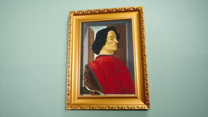 朱利亚诺德美第奇 波提切利 世界名画