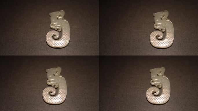 国宝文物龙形玉器，南京博物院藏