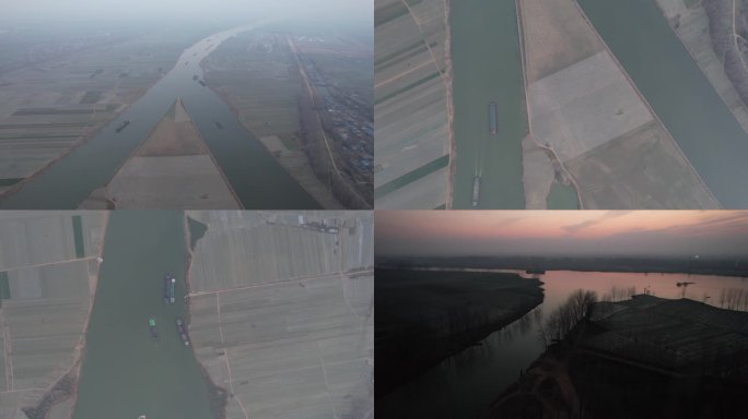 徐州泇运河与中运河分叉4k超清