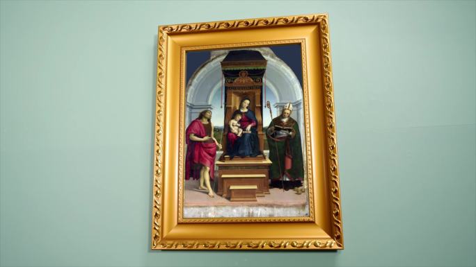 安西帝圣母 拉斐尔 世界名画