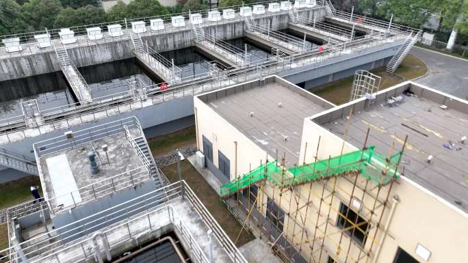 污水处理厂 城市改善 污水池 城市建设