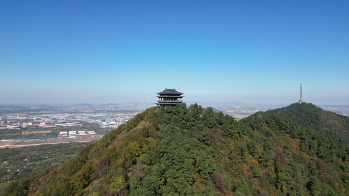 【4K原素材】安徽宣城诗山敬亭山 李白