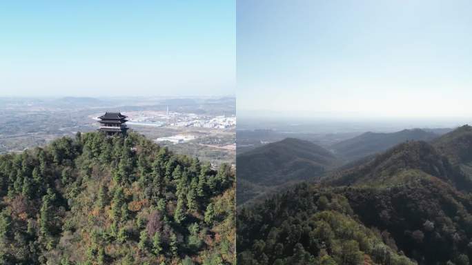 【4K原素材】安徽宣城诗山敬亭山 李白