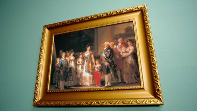 查理四世一家 戈雅 世界名画