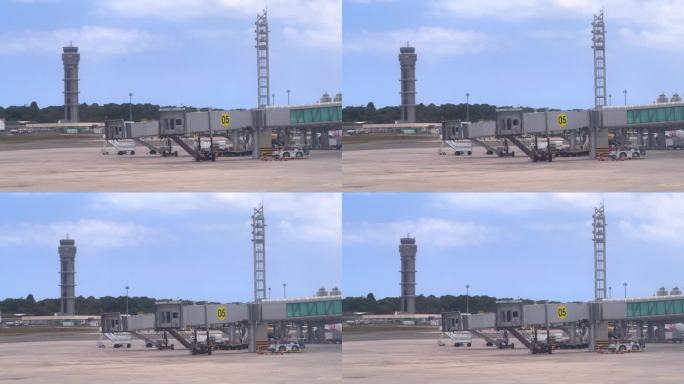 机场航站楼以塔台为后台——航空旅行的基础设施和运行