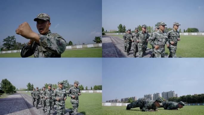 军事化 拉练 训练 军人 退伍 部队体能