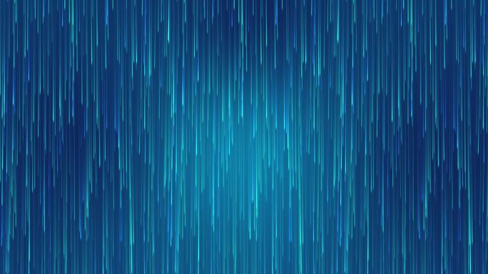 蓝色粒子雨背景素材科技晚会发布会粒子光线