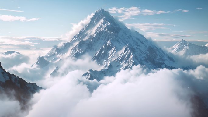 雪山大山高山峰