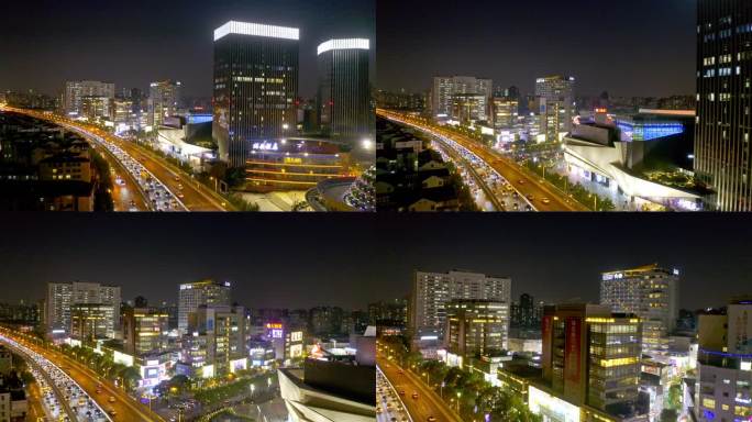 大宁 日落 上海马戏城 上海 道路 夜景