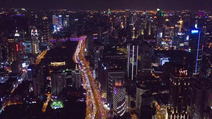 上海 外滩 金融中心 国际化都市 夜景
