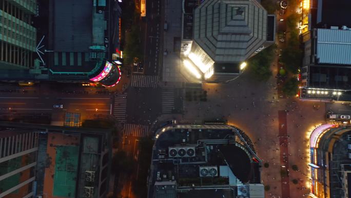 上海 陆家嘴 金融中心 国际化都市 夜景