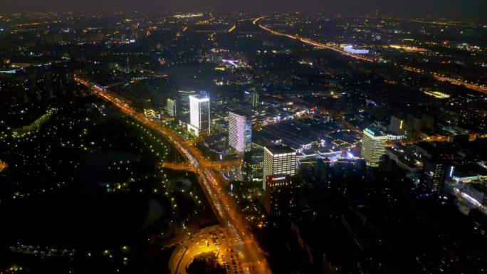 大宁 日落 上海马戏城 上海 道路 夜景