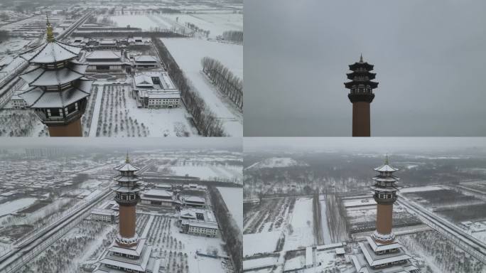 2023年12月 隆福寺 雪