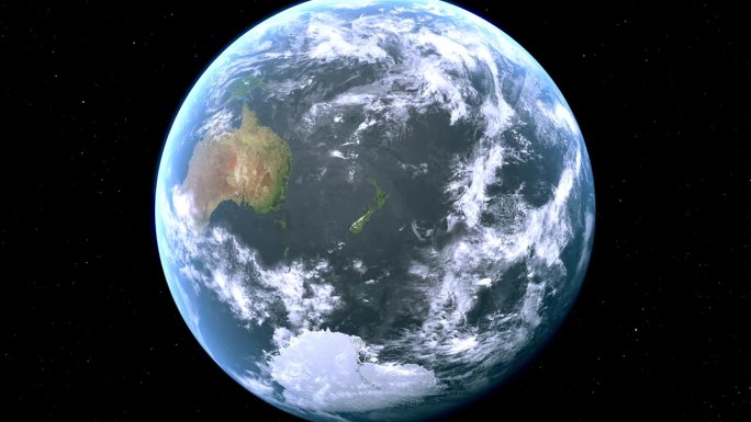 新普利茅斯城市地图从太空到地球缩放，新西兰