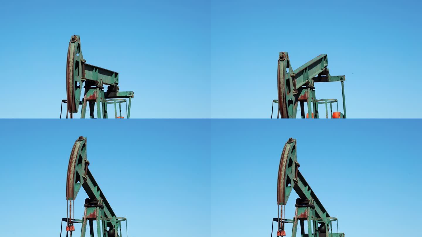 石油工业用泵千斤顶从油井中抽取原油
