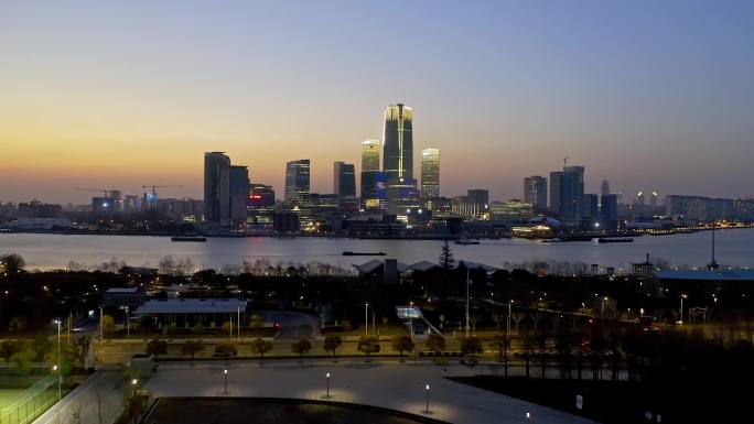 上海 浦东新区 前滩 徐汇滨江 夜景