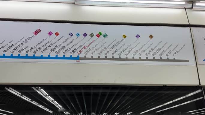 4K原创 8号线 上海地铁8号线路图