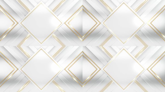 Abstract geometric black gold background