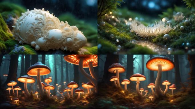 魔法森林魔法球魔幻森林蘑菇