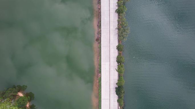 广东公路北江飞来峡自然风光山水风景航拍