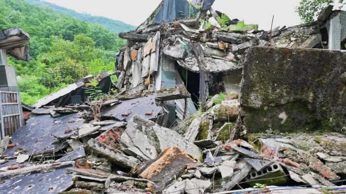 汶川地震北川县地震遗址