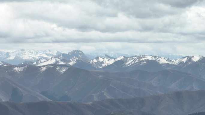 阿坝州藏区航拍