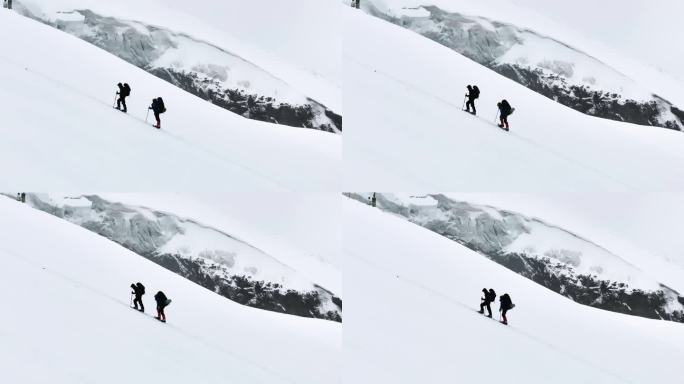 风雪中的攀登者 原创4K