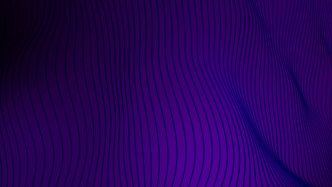 3D紫色的颜色慢动作条形线在黑暗的背景