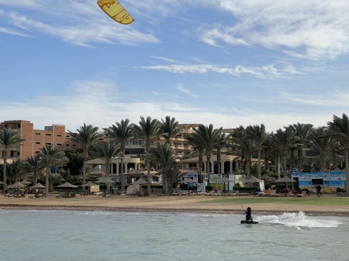 滑翔伞 冲浪 水上飞入 海边 运动