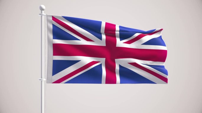 英国国旗+阿尔法海峡