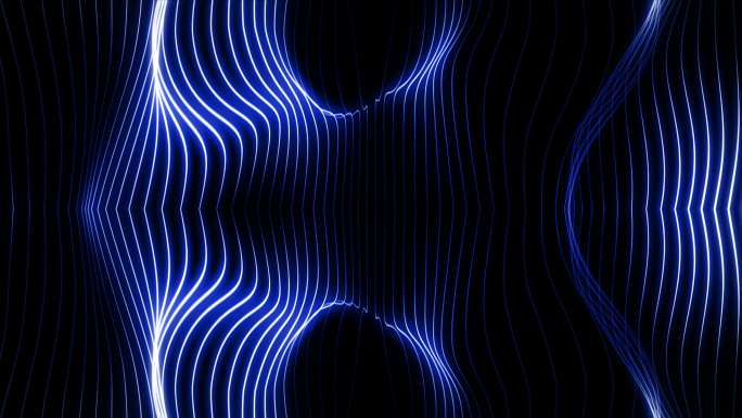 动态发光抽象反射氛围粒子运动背景板44