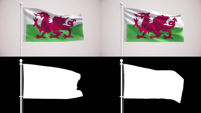 威尔士旗+阿尔法海峡