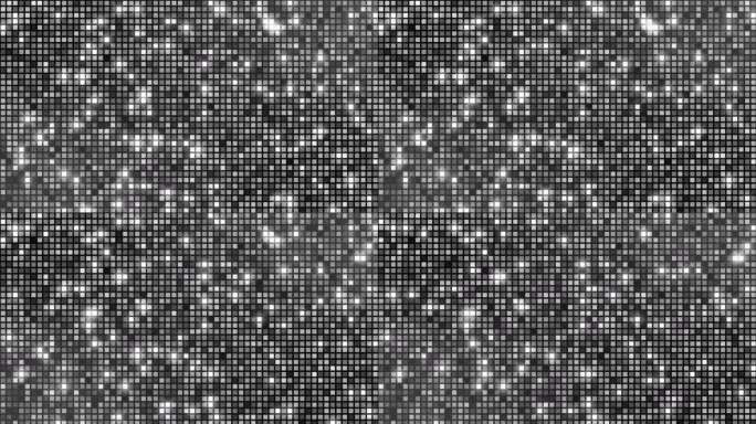 运动循环背景与闪烁的黑白网格不规则。