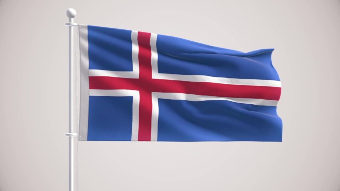 冰岛国旗+阿尔法海峡