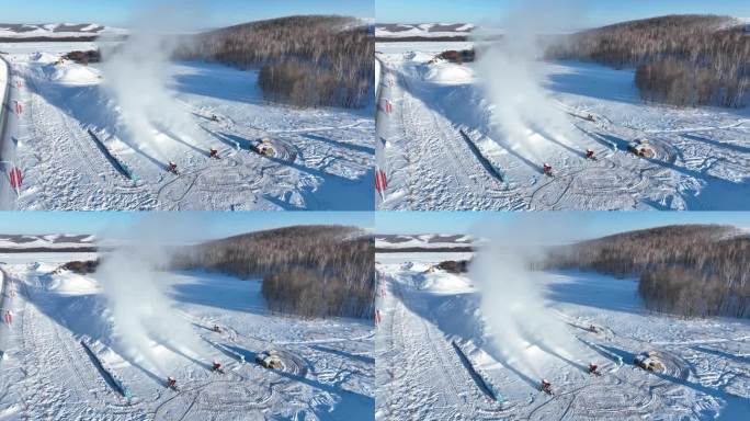 人工造雪机械造雪