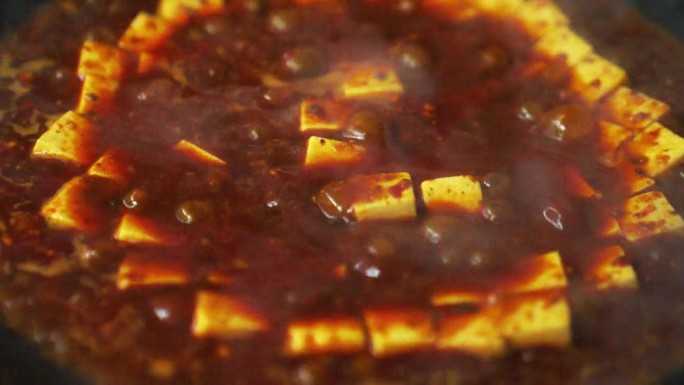 麻婆豆腐的制作——传统川菜