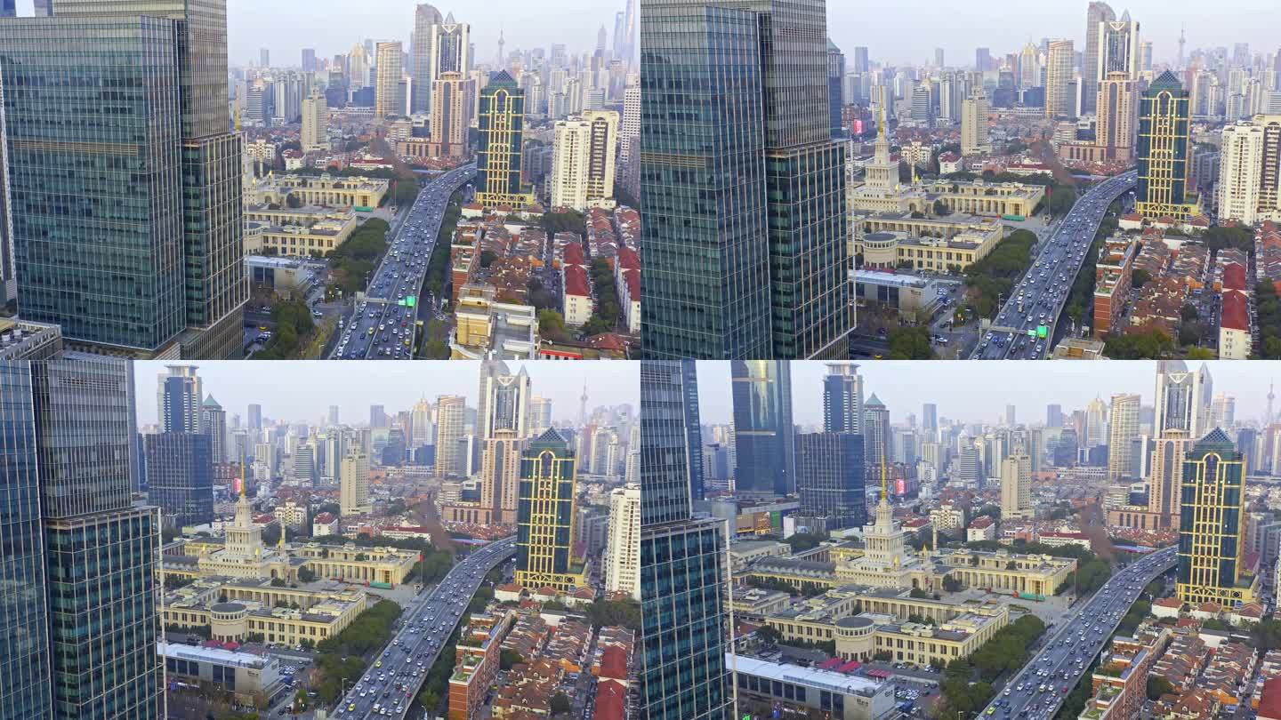 上海 上海展览中心 建筑 城市建设