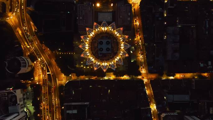 上海 陆家嘴 外滩中心 国际化都市 夜景