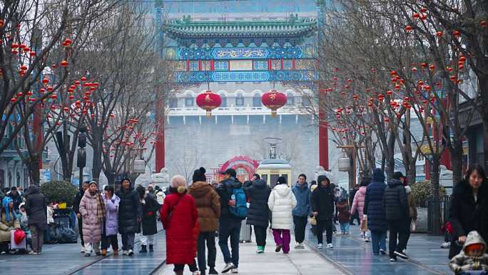 春节  2024年春节 北京春节 正阳门