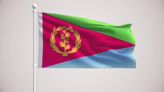 厄立特里亚国旗+阿尔法通道