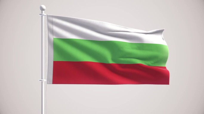 保加利亚国旗+阿尔法海峡