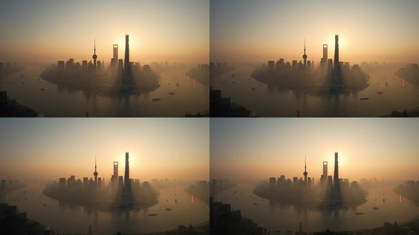 上海日出