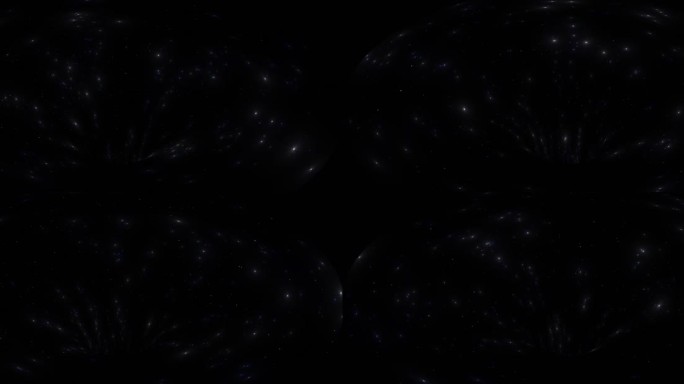 黑洞星空粒子流动