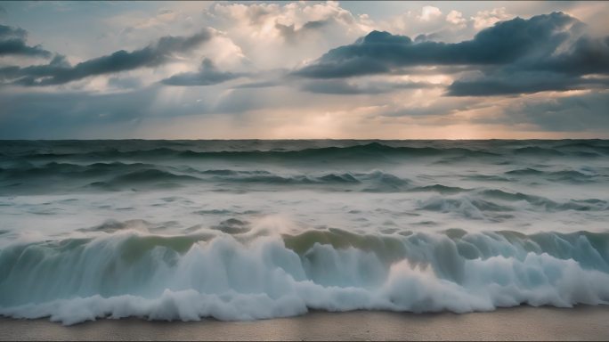 大海 海浪 海滩