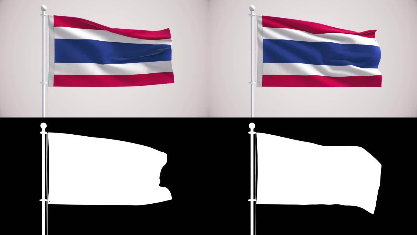 泰国国旗+阿尔法海峡