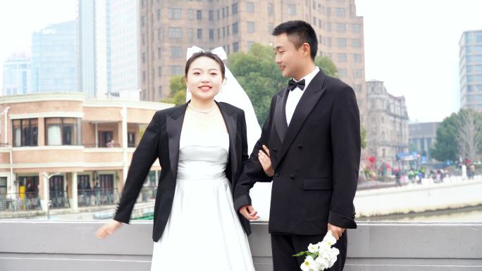 上海乍浦路桥婚纱摄影 婚纱拍摄
