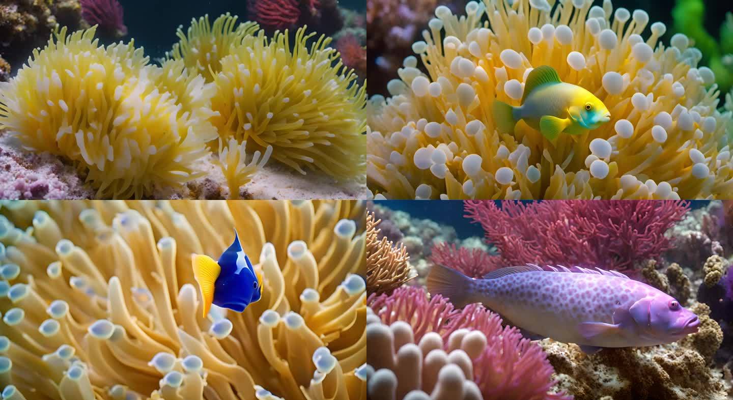 海底世界 鱼群珊瑚